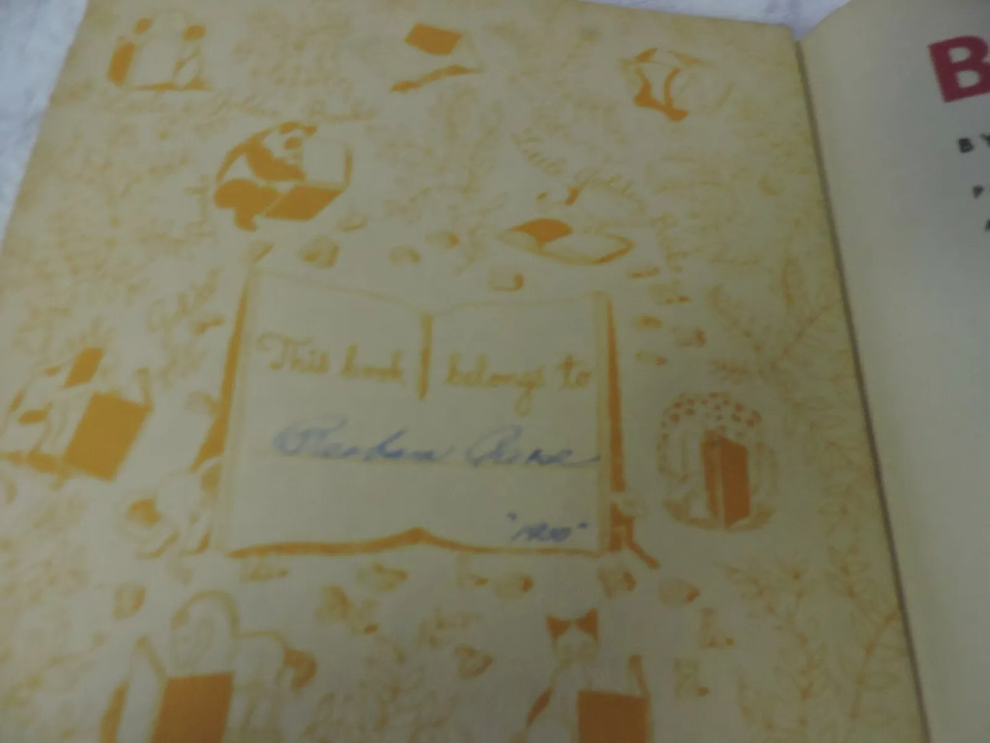 BUGS BUNNY A LITTLE GOLDEN BOOK BY WARNER BROS. CARTOONS, INC 1949