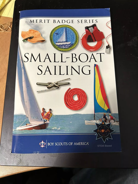 BSA-Merit Badge Series "Small Boat Sailing" Current Printing