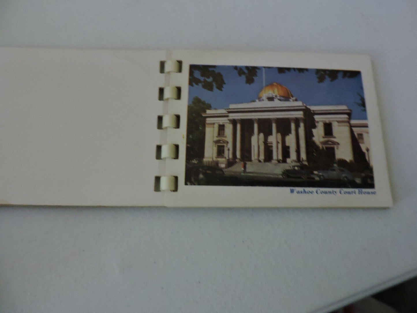 Reno Nevada (biggest little city in the world) Smal Souvenir Photo Booklet