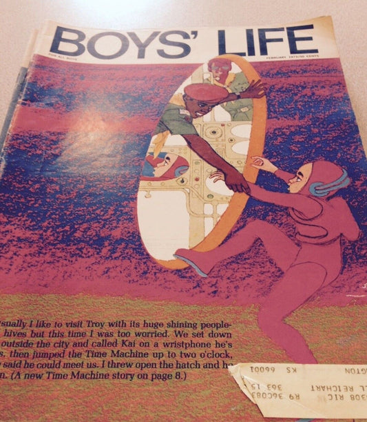 VINTAGE BOYS LIFE MAGAZINE - FEBRUARY 1973