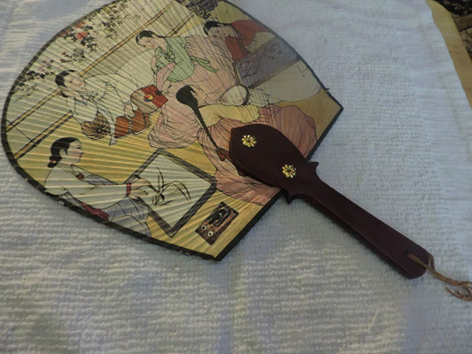 KOREAN PAVILION 1982 WORLD'S FAIR TENNESSE SOUVENIR FAN