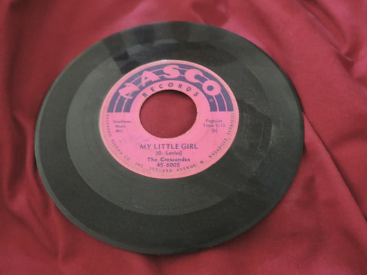 The Crescendos Sing: "Oh Julie" and "My Little Girl" Vinyl Record