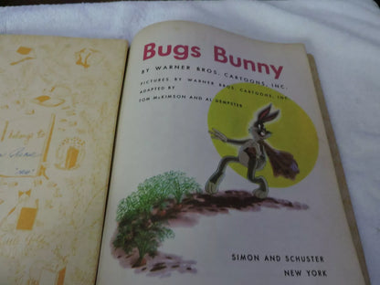 BUGS BUNNY A LITTLE GOLDEN BOOK BY WARNER BROS. CARTOONS, INC 1949