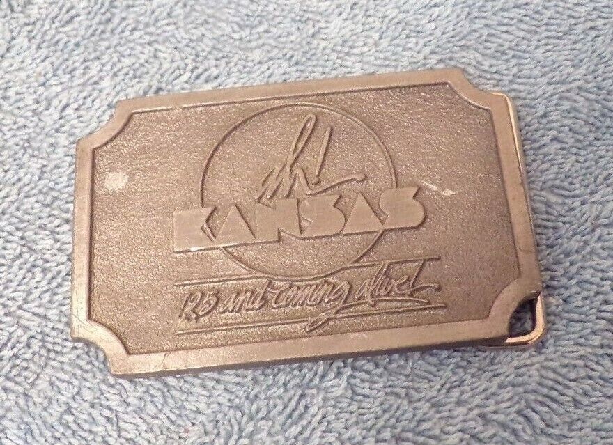 Kansas "125 and Coming Alive" Belt Buckle