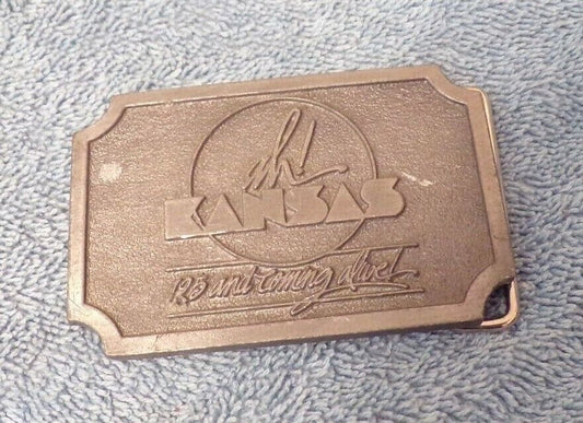Kansas "125 and Coming Alive" Belt Buckle
