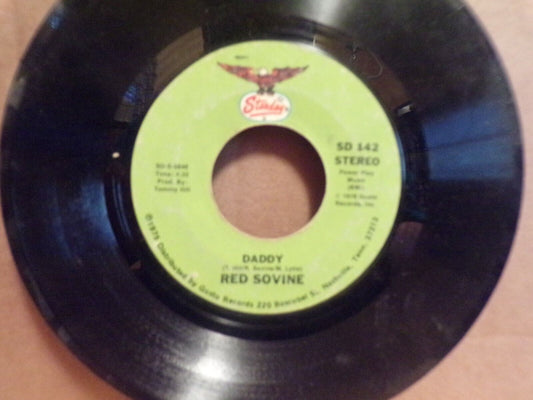 Red Sovine presents Daddy/ Teddy Bear Vinyl Record