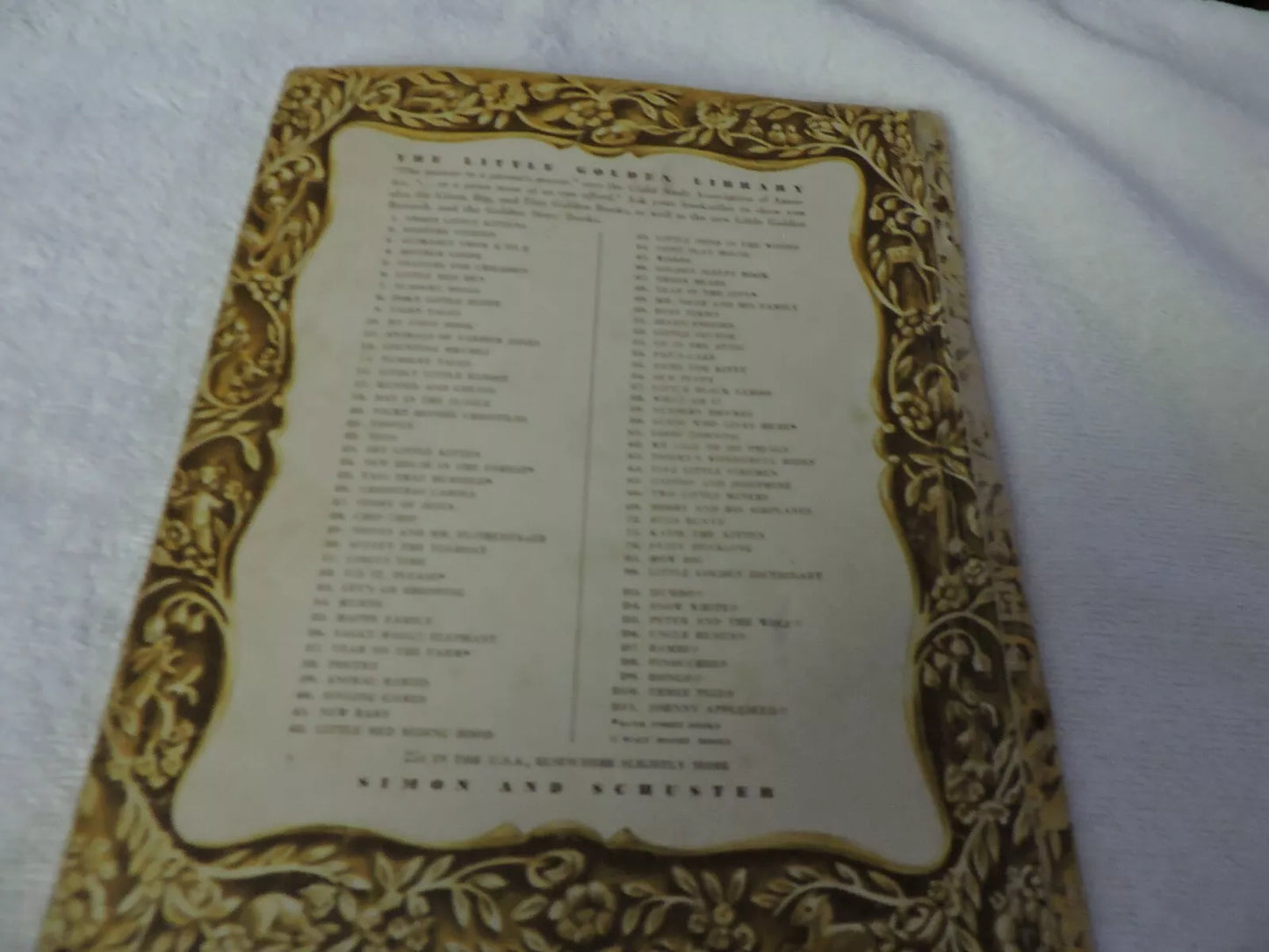 BUGS BUNNY A LITTLE GOLDEN BOOK BY WARNER BROS. CARTOONS, INC 1949