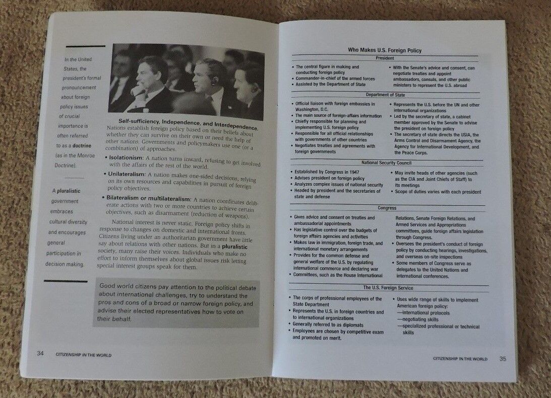 Merit Badge Series Citizenship in the World Pamphlet 2007 Second Edition