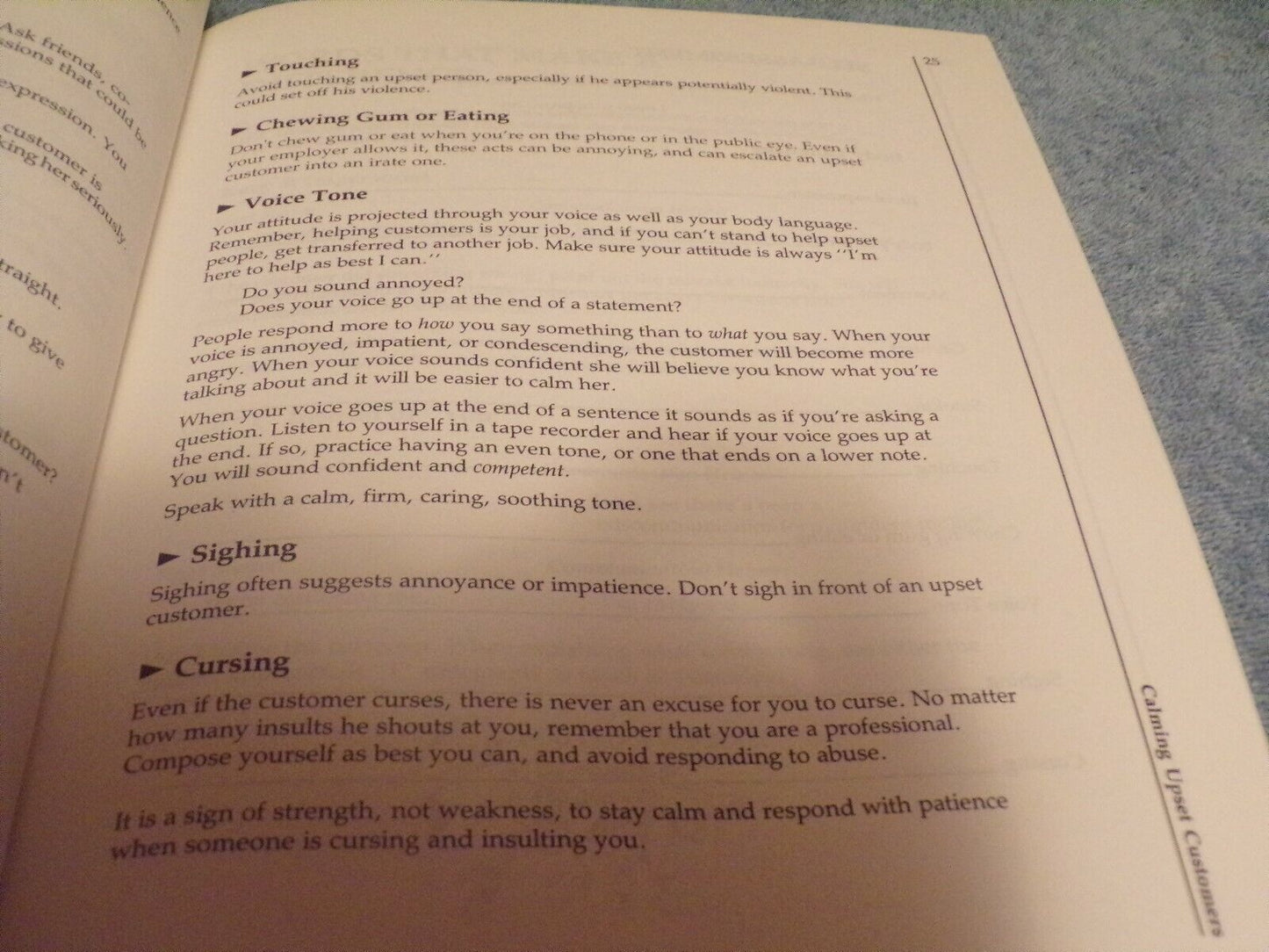 Calming Upset Customers: Staying Effective During Unpleasant Situations
