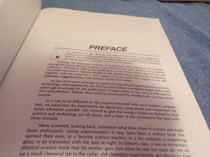 Wiley Science Editions: Thomas Edison Book of Easy and Incredible Experiments