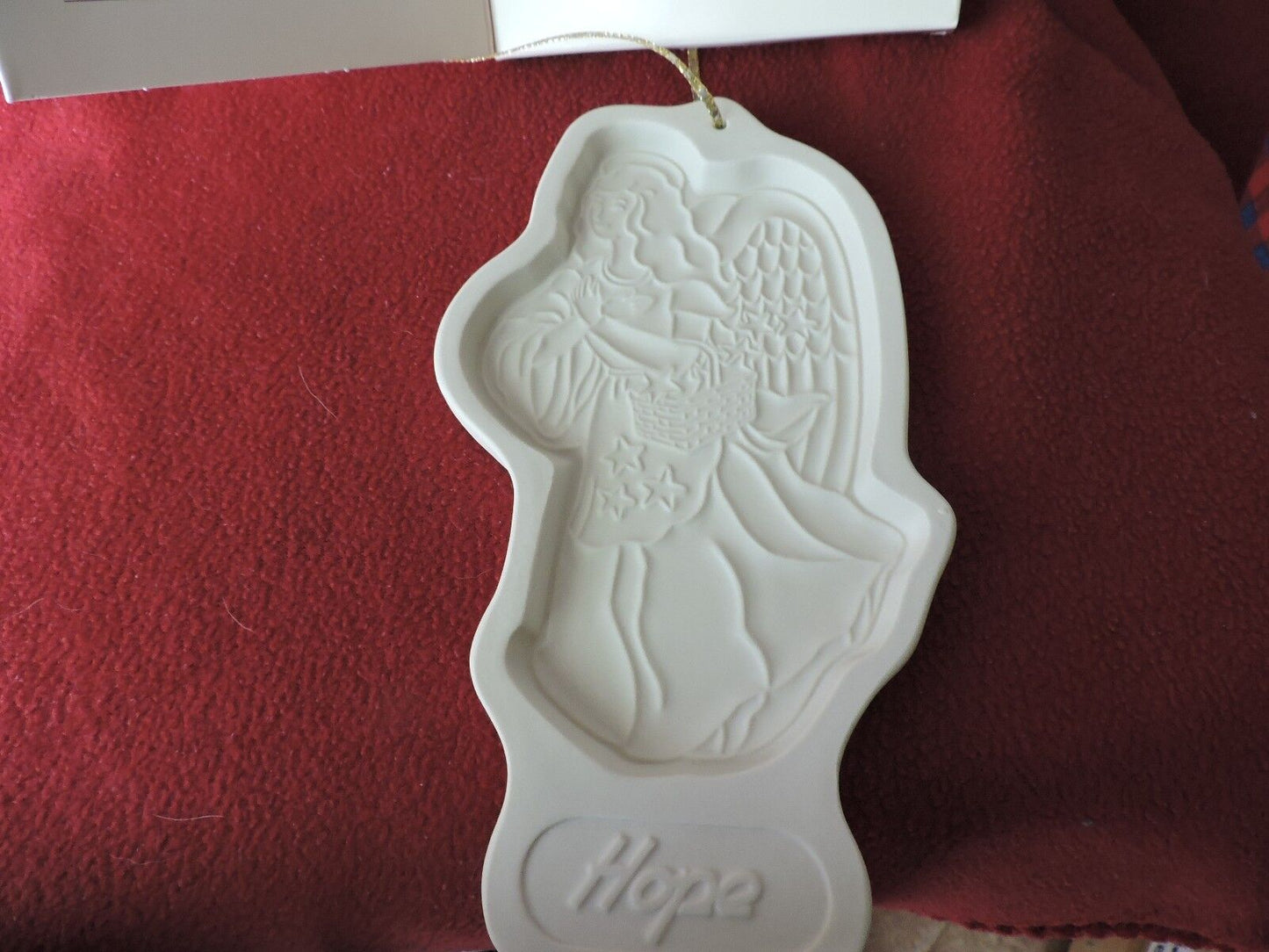 LONGABERGER POTTERY COOKIE MOLDS--HOPE--1994