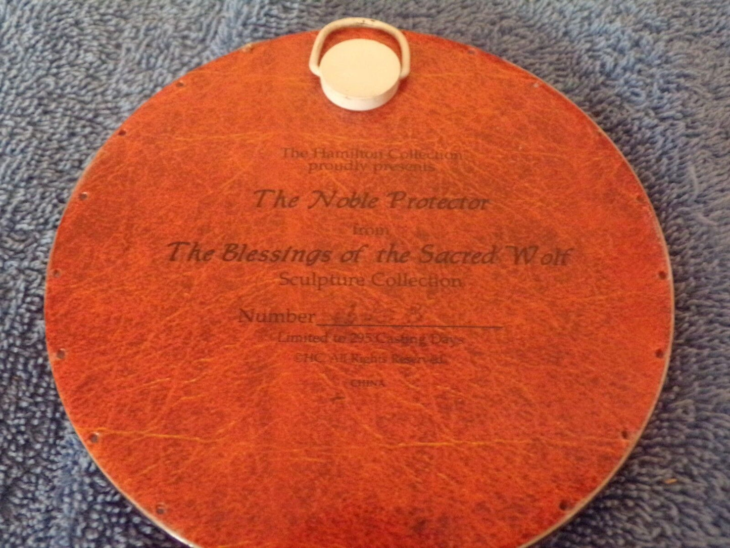"The Noble Protector" Limited Edition (Numbered) Sculpture (Wall Hanging)