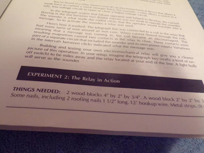 Wiley Science Editions: Thomas Edison Book of Easy and Incredible Experiments
