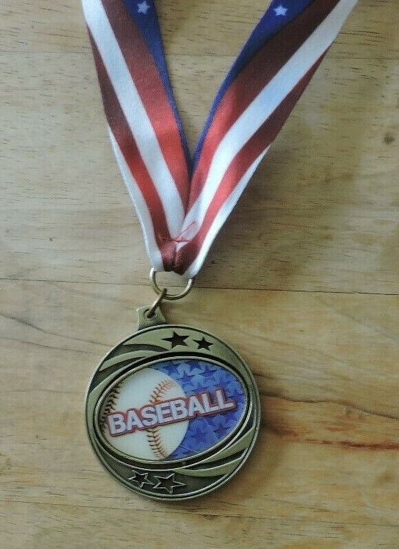 Baseball Medal and Ribbon Generic