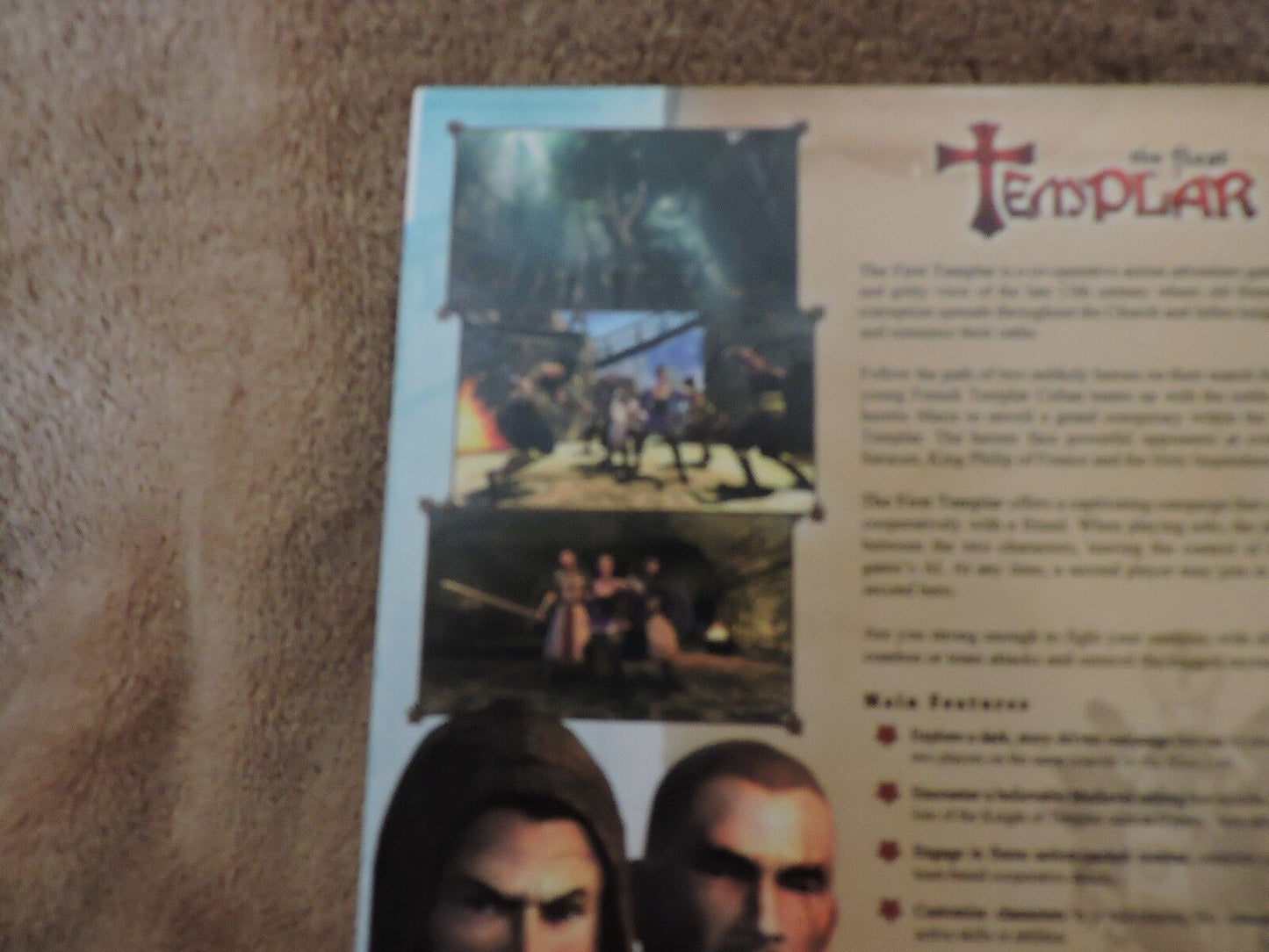 THE FIRST TEMPLAR--PC GAMES FOR WINDOWS