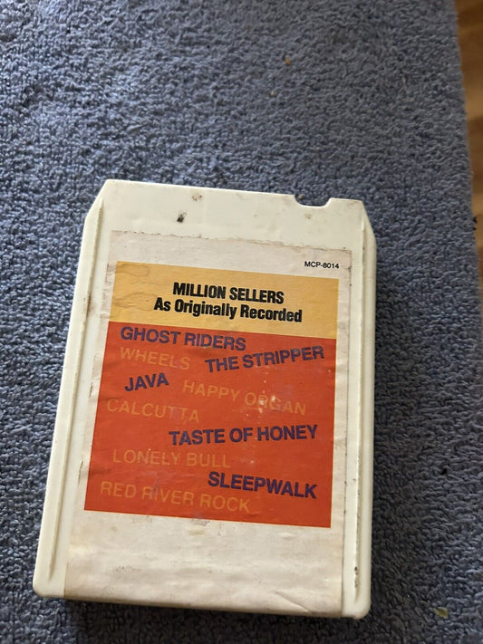 8 TRACK TAPE: MILLION SELLERS AS ORIGINALLY RECORDED