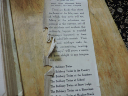 The Bobbsey Twins On a Houseboat Laura Lee Hope Hardback 1915