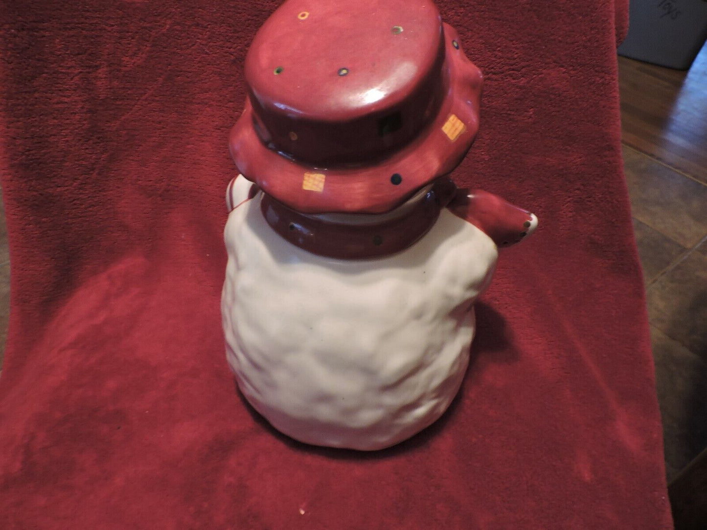 SNOWMAN COOKIE JAR
