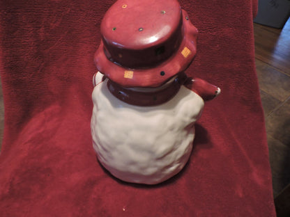 SNOWMAN COOKIE JAR