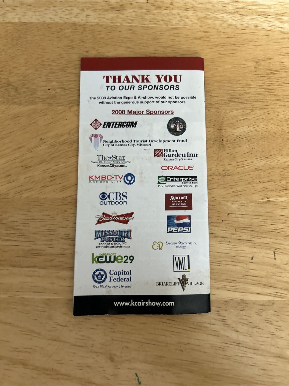 KC Airshow Official Program 2008