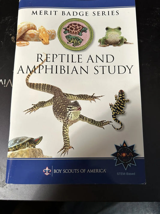 BSA-Merit Badge Series "Reptile and Amphibian Study" Current Printing