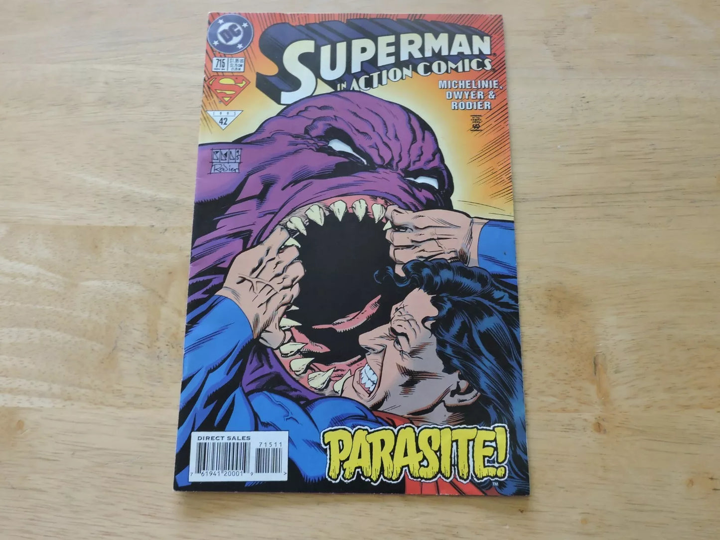 Superman In Action Comics--PARASITE-- Edition 715--1995