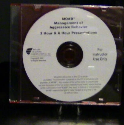 Management of Agressive Behavior 3 HR & 6 HR Presentations CD For Instructors