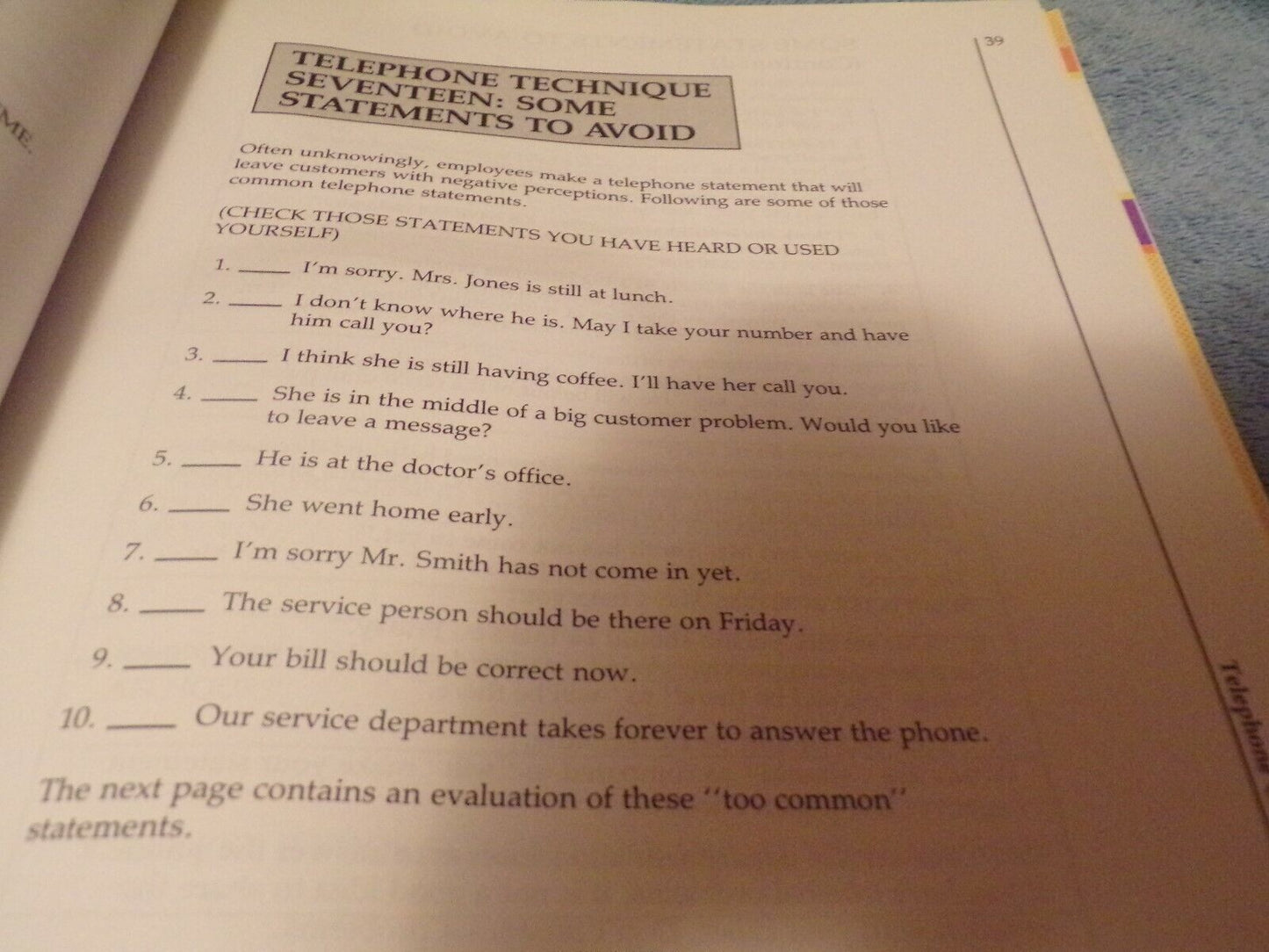 Telephone Courtesy and Customer Service: Revised Edition