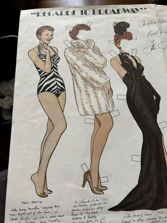 SOUVENIR PAPER DOLL 