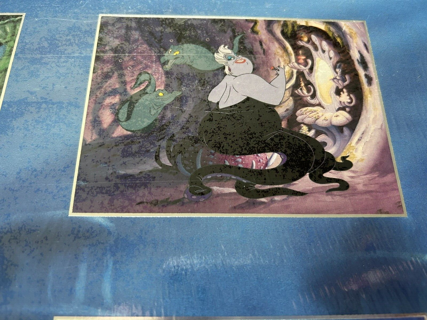 DISNEY'S THE LITTLE MERMAID COMEMORATIVE LITHOGRAPH SET OF 4 14 X 11 INCHES NEW