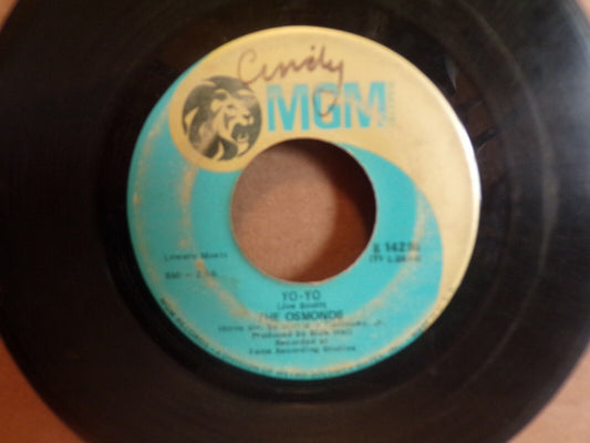 The Osmonds presents Yo-Yo/Keep On My Side Vinyl Record