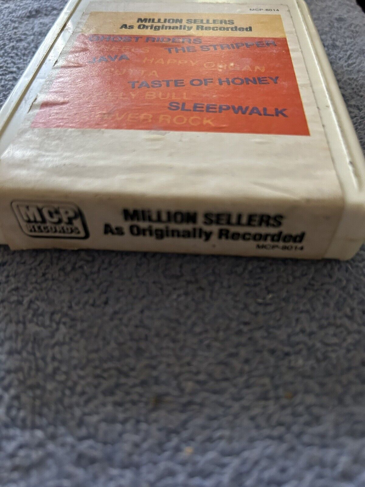 8 TRACK TAPE: MILLION SELLERS AS ORIGINALLY RECORDED