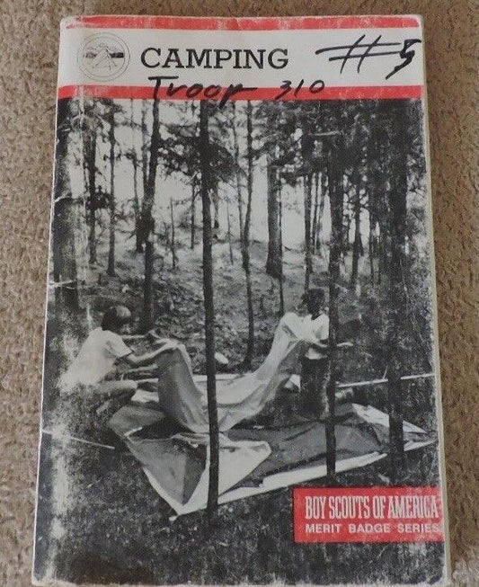 Merit Badge Series "Camping" Pamphlet 1988 Printing