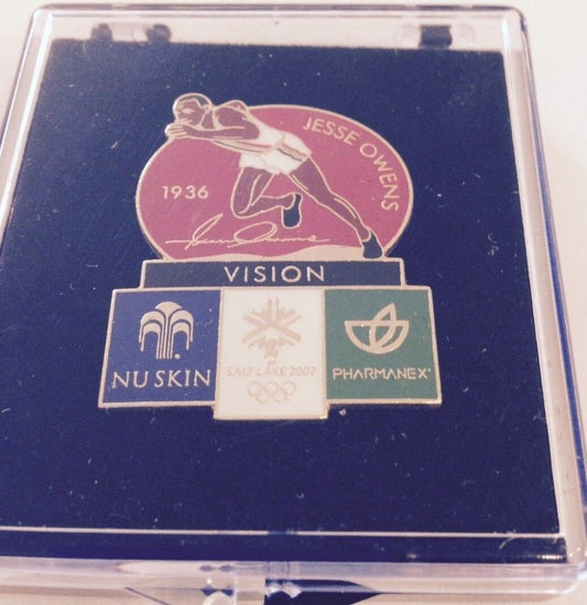 LIMITED EDITION JESSIE OWENS OLYMPIC PIN FROM 2002