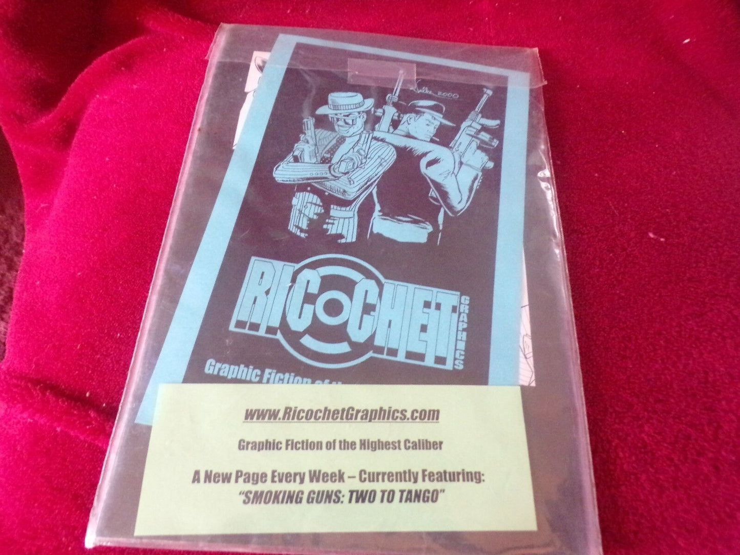 M.L.Walkers "Smoking Guns" Issue One, '97 Titled: One Shot" Comic Book