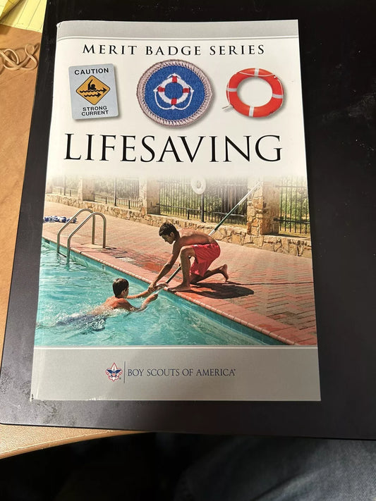 BSA-Merit Badge Series "Lifesaving" Current Printing
