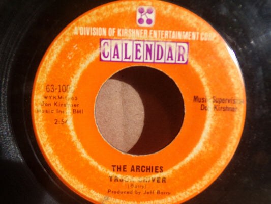 The Archies Presents Truck Driver/Bang-Shang-A-Lang Vinyl Record
