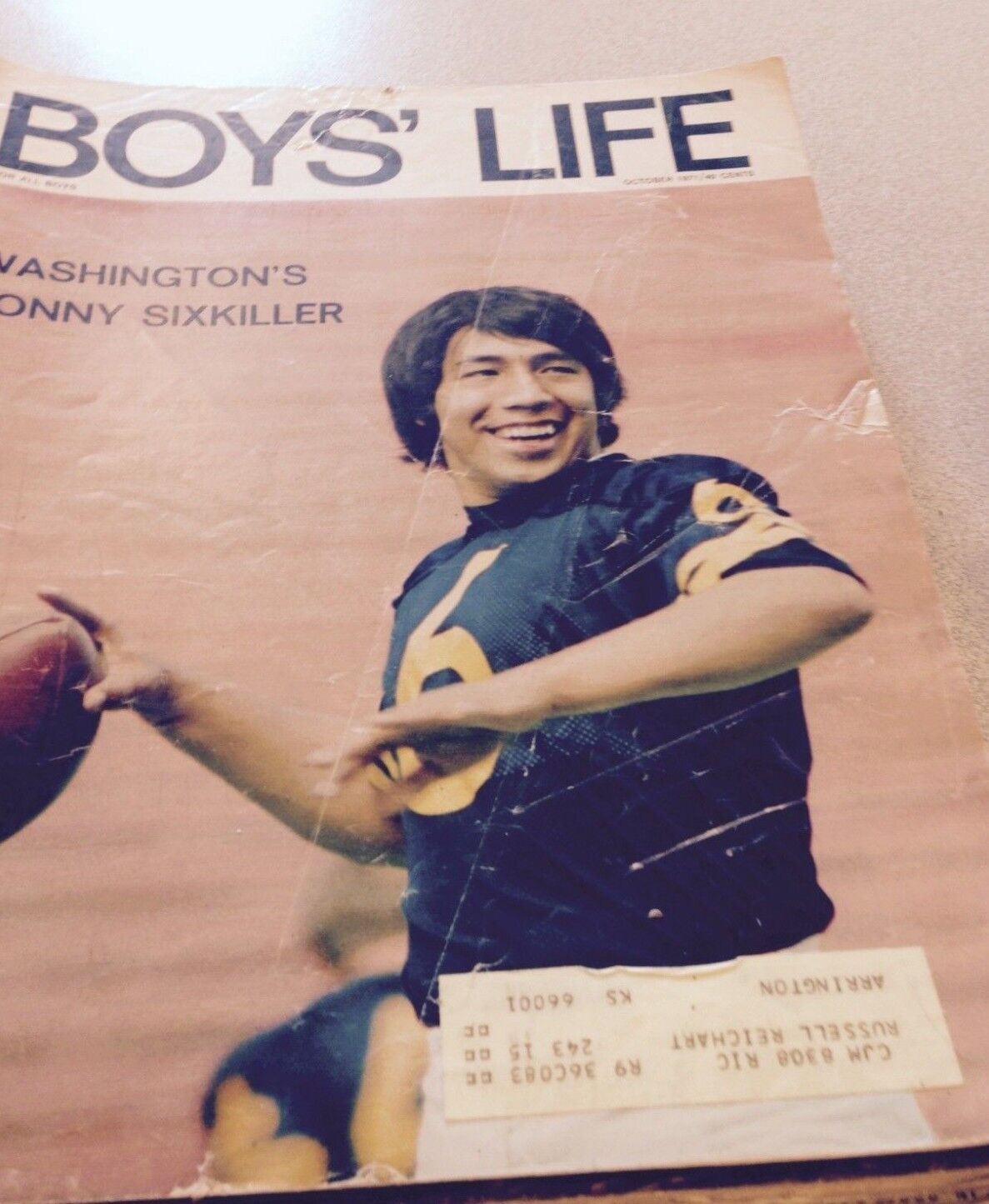 VINTAGE BOYS LIFE MAGAZINE - OCTOBER 1971