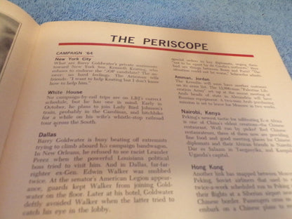 Newsweek "The Assassination" Edition - The Warren Commission Report-Oct, 1964