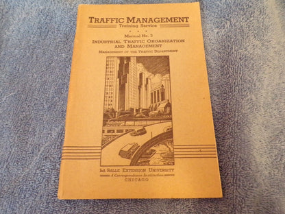 Traffic Management Training Service - Industrial Traffic Organization Book