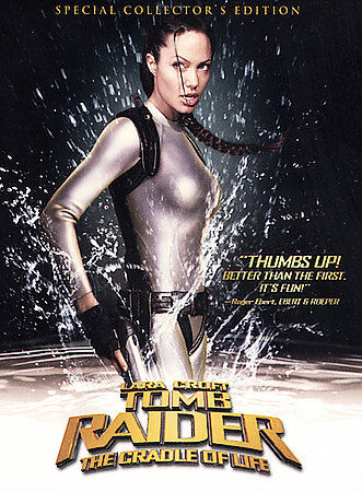 Lara Croft Tomb Raider: The Cradle of Life (DVD, 2003, Full Frame) (AM)