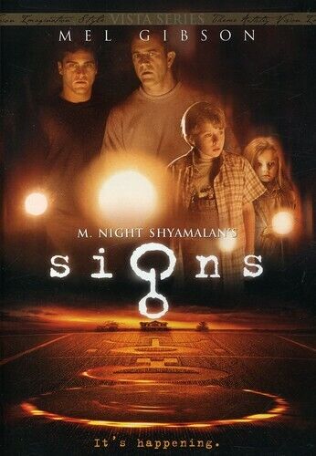 Signs  Mel Gibson M. Knight Shyamalan DVD