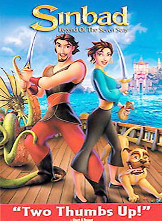 Sinbad: Legend of the Seven Seas (DVD, 2003, Full Frame)