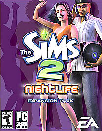 The Sims 2 Nightlife  Expansion Pack PC