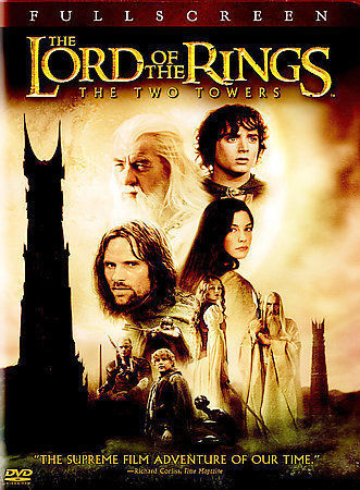 The Lord of the Rings Two Towers DVD