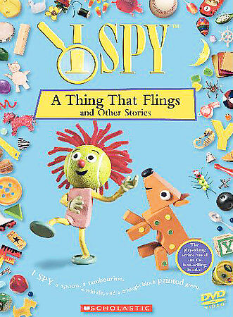 NEW I SPY A THING THAT FLINGS DVD SCHOLASTIC 6 EPISODES