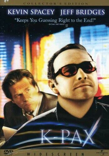 K-PAX (DVD, 2002, Widescreen) starring Kevin Spacey & Jeff Bridges