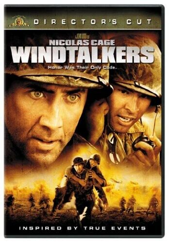Windtalkers  DVD 2007 Director's Cut Nicolas Cage Inspired by True Events ACTION