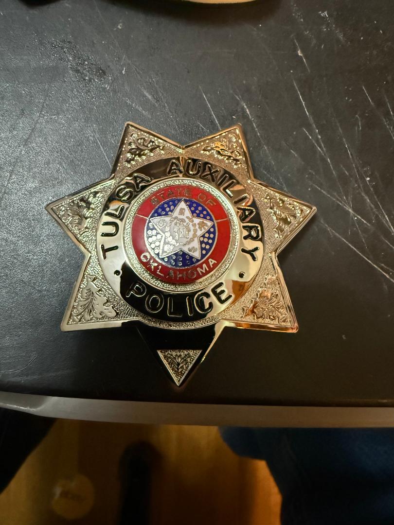 Tulsa Auxiliary Police Badge