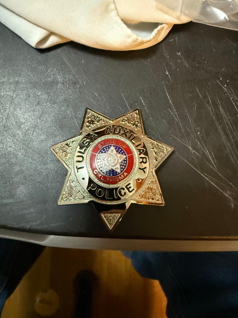 Tulsa Auxiliary Police Badge